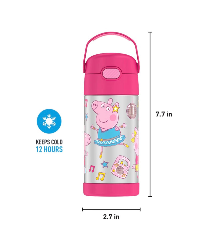 Thermos Water Bottle - Peppa Pig