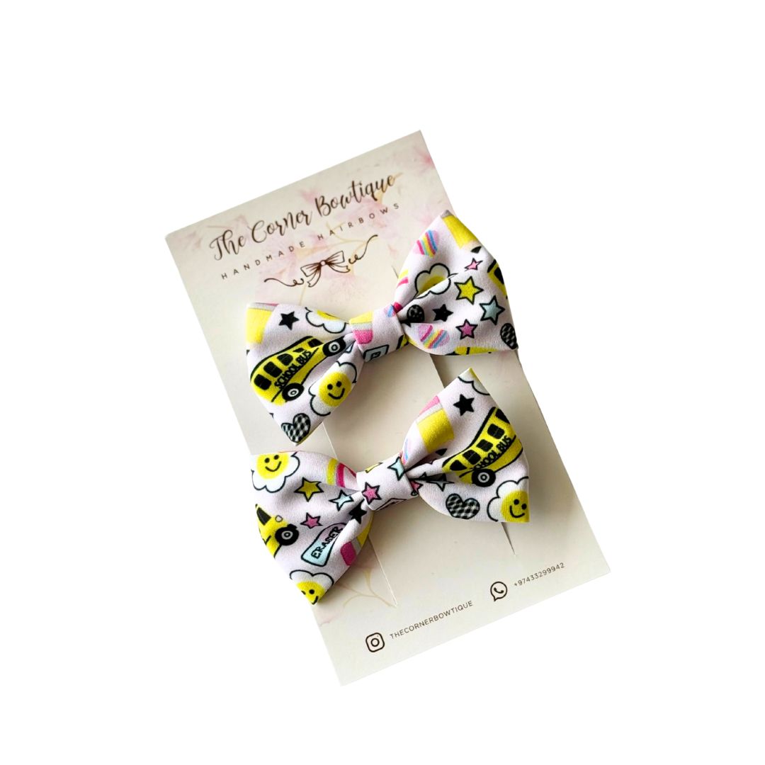 School Spirit Bows (Pair)