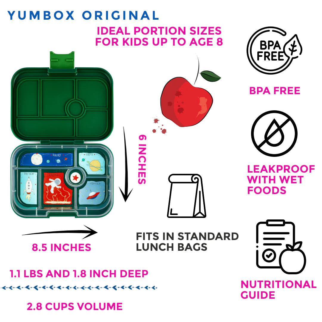 Yumbox Original - Explore Green
