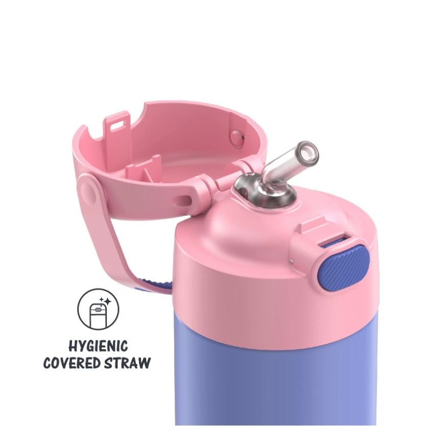 Thermos Water Bottle - Purple/Pink
