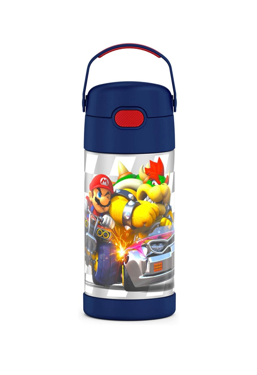 Thermos Water Bottle - Super Mario