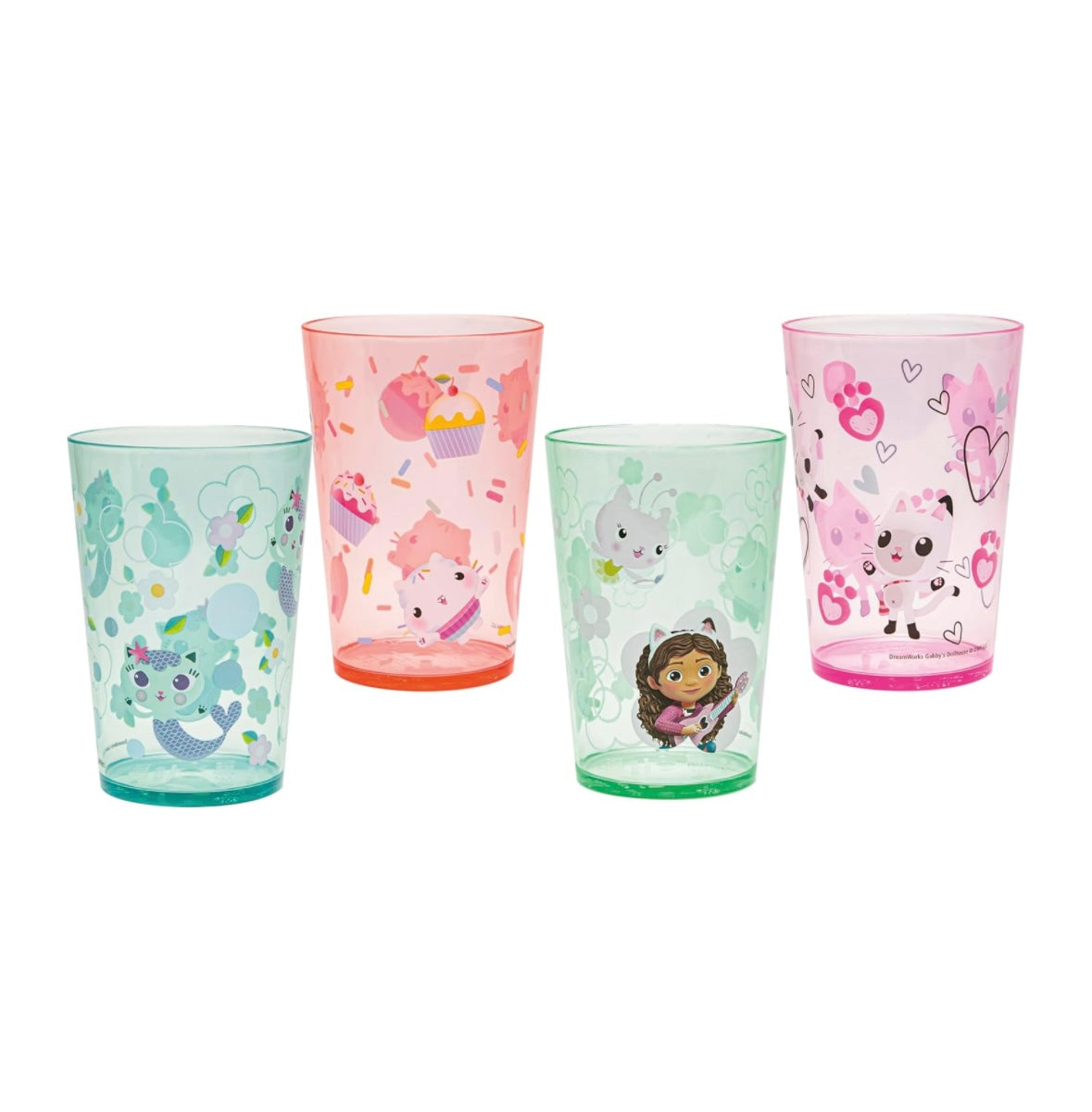 Zak Designs Tumbler Set - Gabby’s Dollhouse