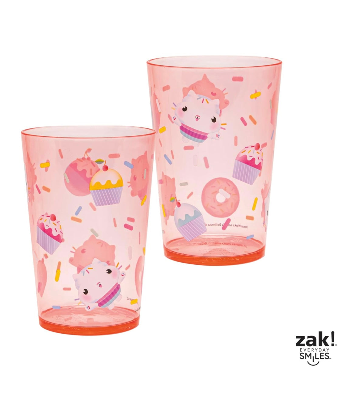 Zak Designs Tumbler Set - Gabby’s Dollhouse