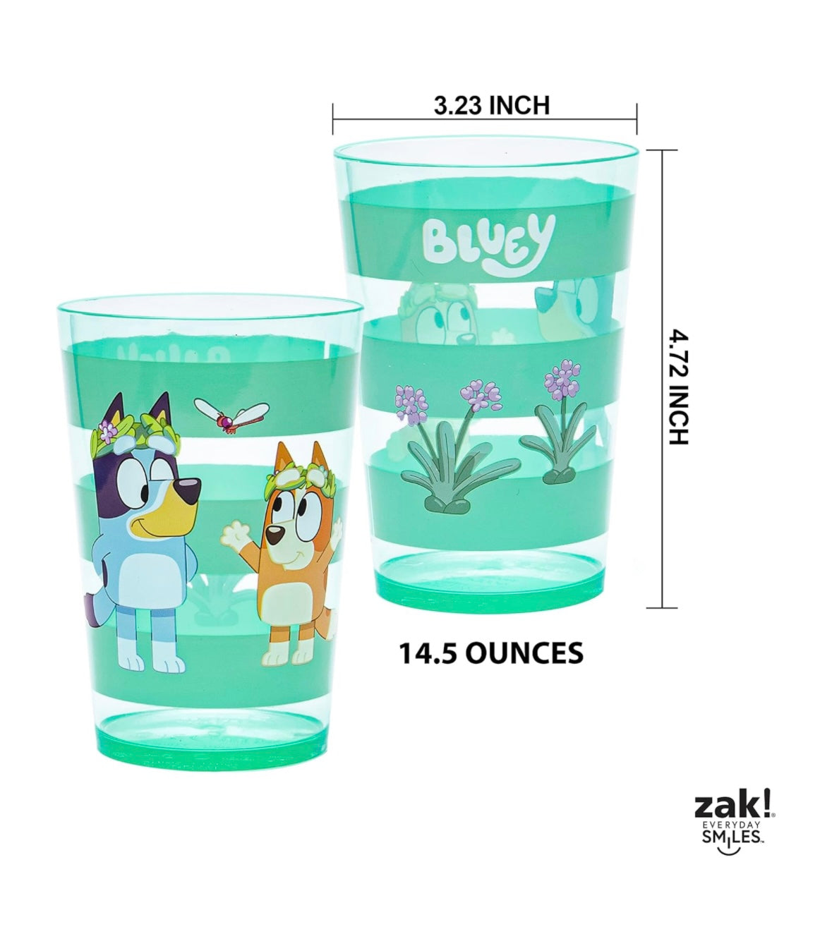 Zak Designs Tumbler Set - Bluey