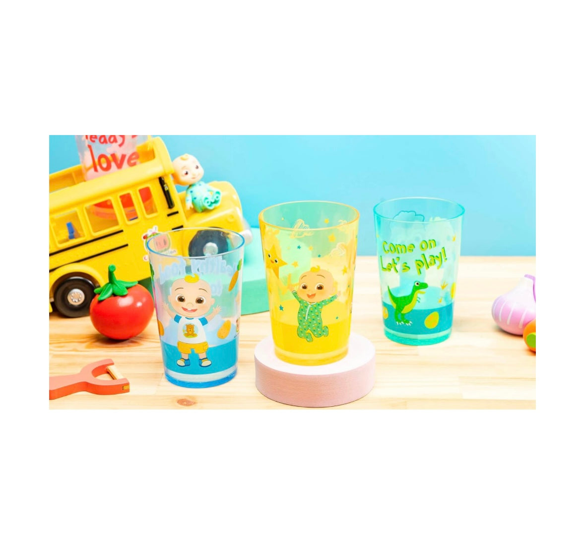 Zak Designs Tumbler Set - Cocomelon
