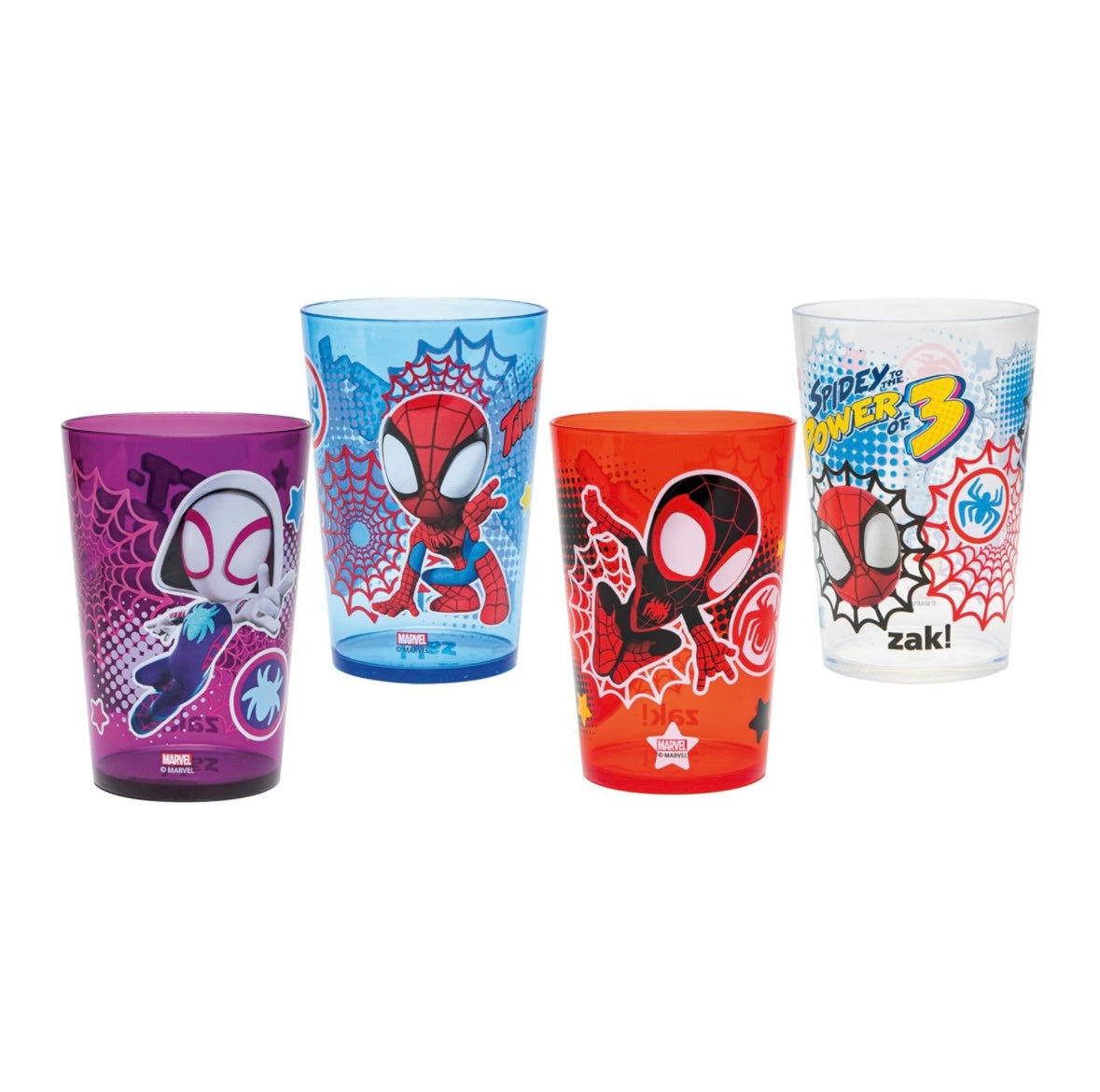 Zak Designs Tumbler Set - Spider-Man