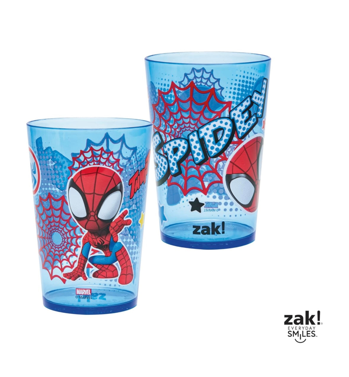 Zak Designs Tumbler Set - Spider-Man