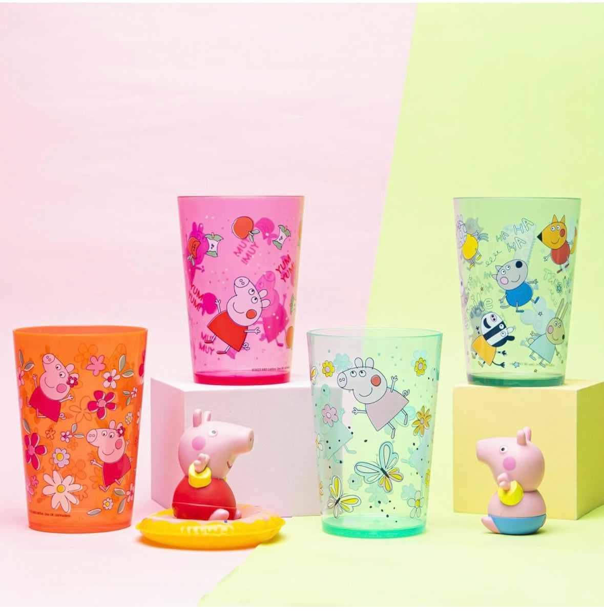 Zak Designs Tumbler Set - Peppa Pig