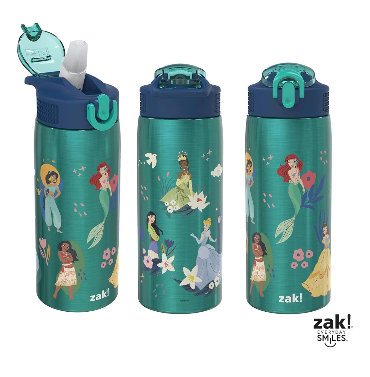 Zak Designs Water Bottle - Disney Princess