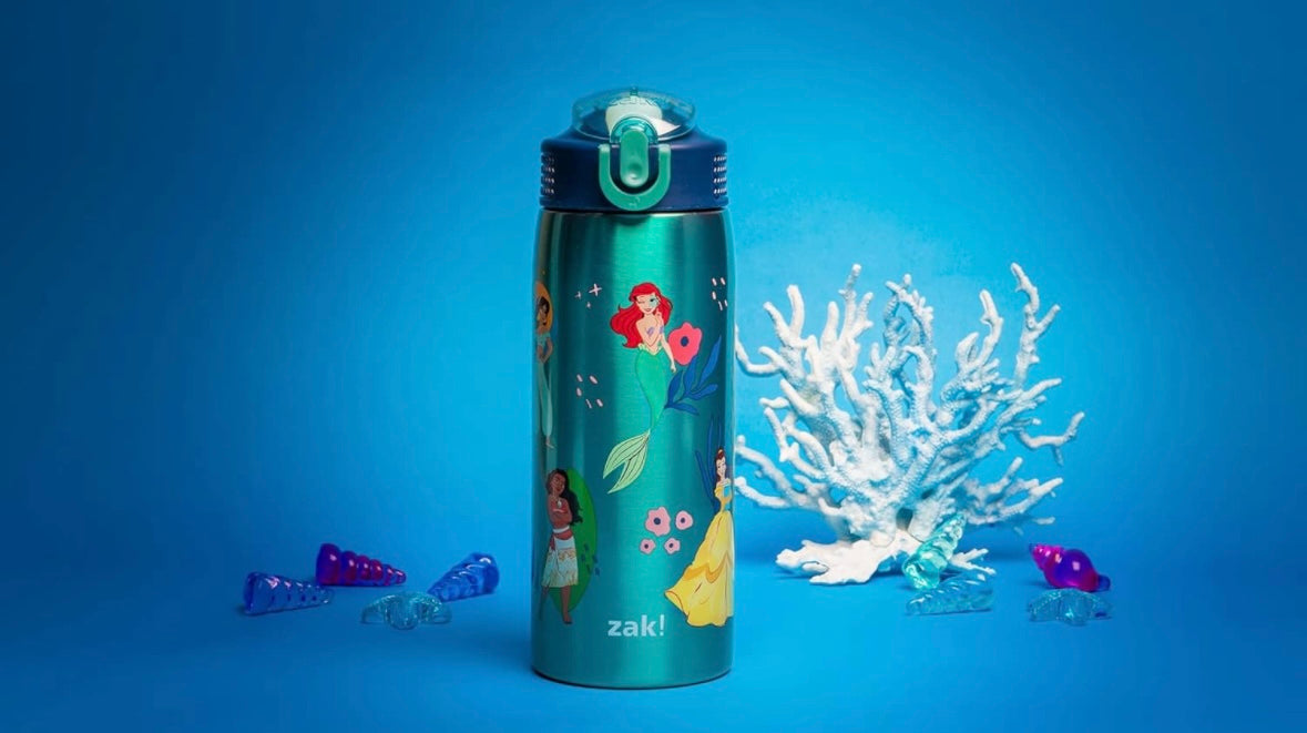 Zak Designs Water Bottle - Disney Princess
