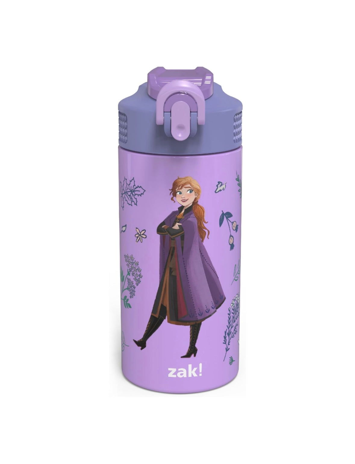 Zak Designs Water Bottle - Frozen 2 Anna