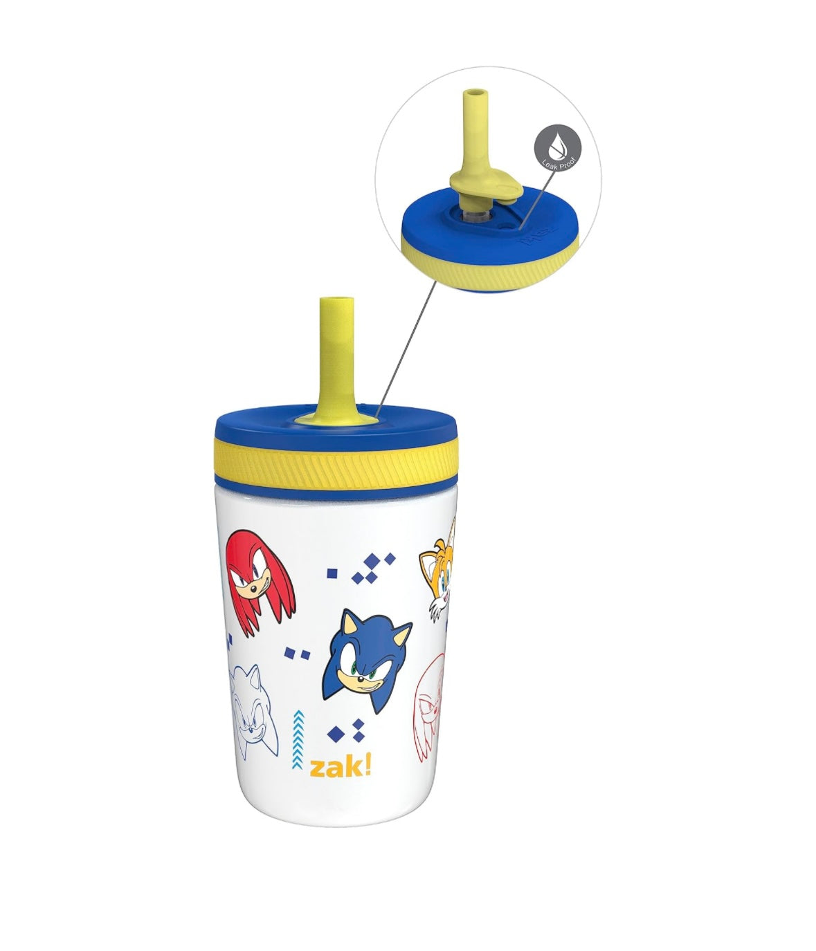 Zak Designs Straw Cup - Sonic