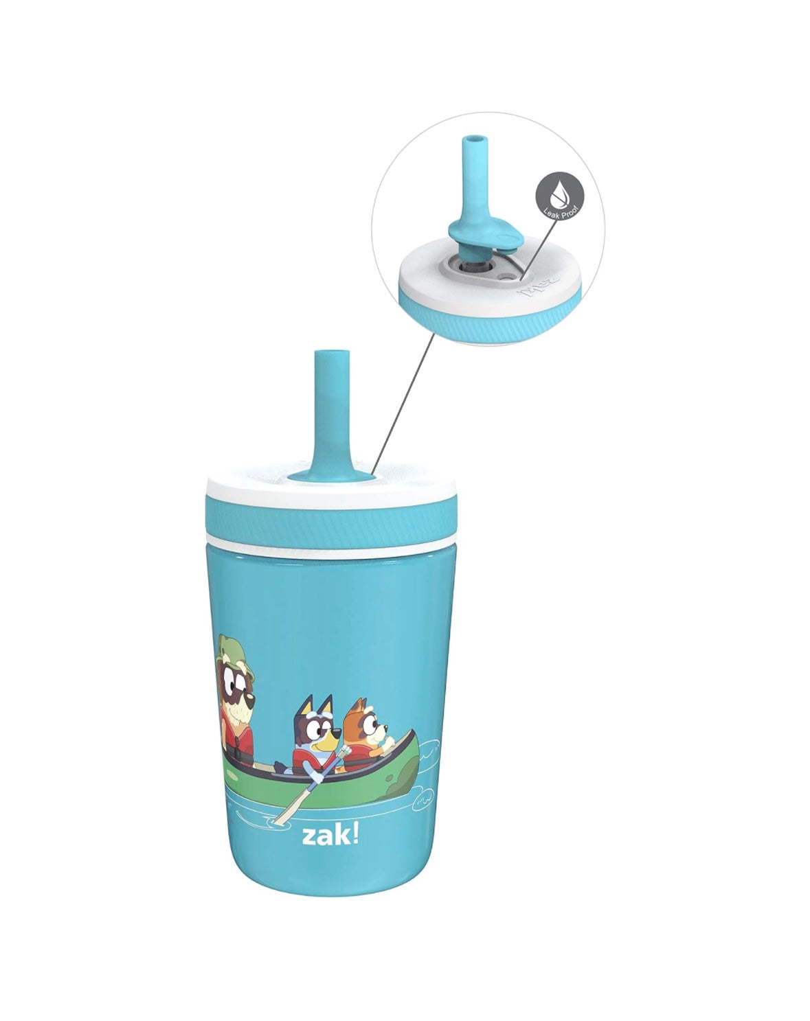 Zak Designs Straw Cup - Bluey