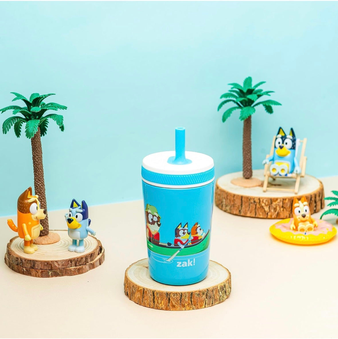 Zak Designs Straw Cup - Bluey