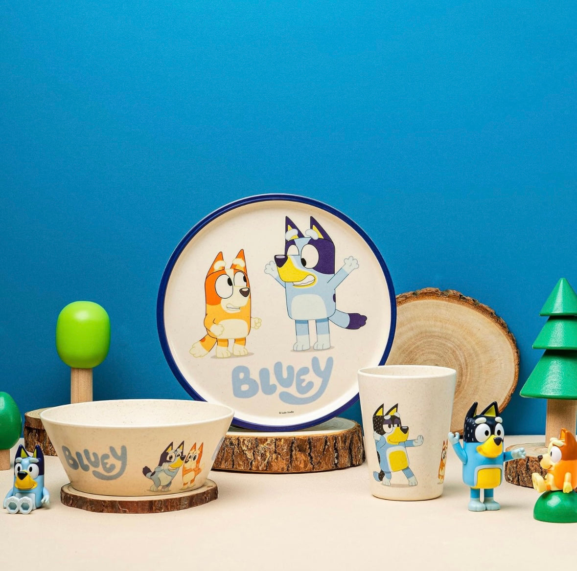 Zak Designs Kids Dinnerware - Bluey