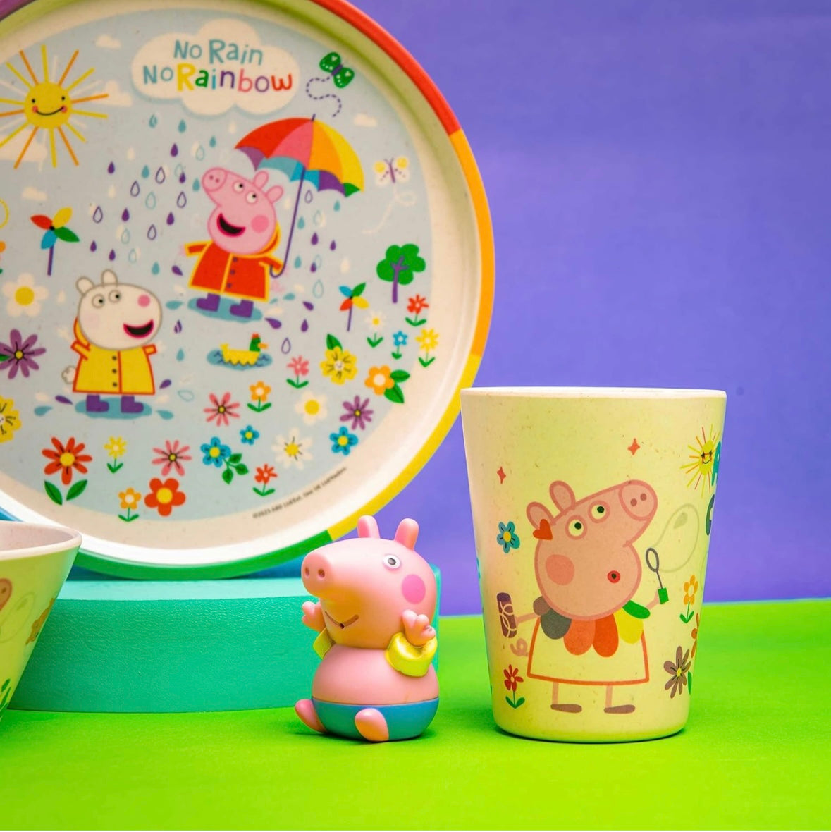 Zak Designs Kids Dinnerware - Peppa Pig