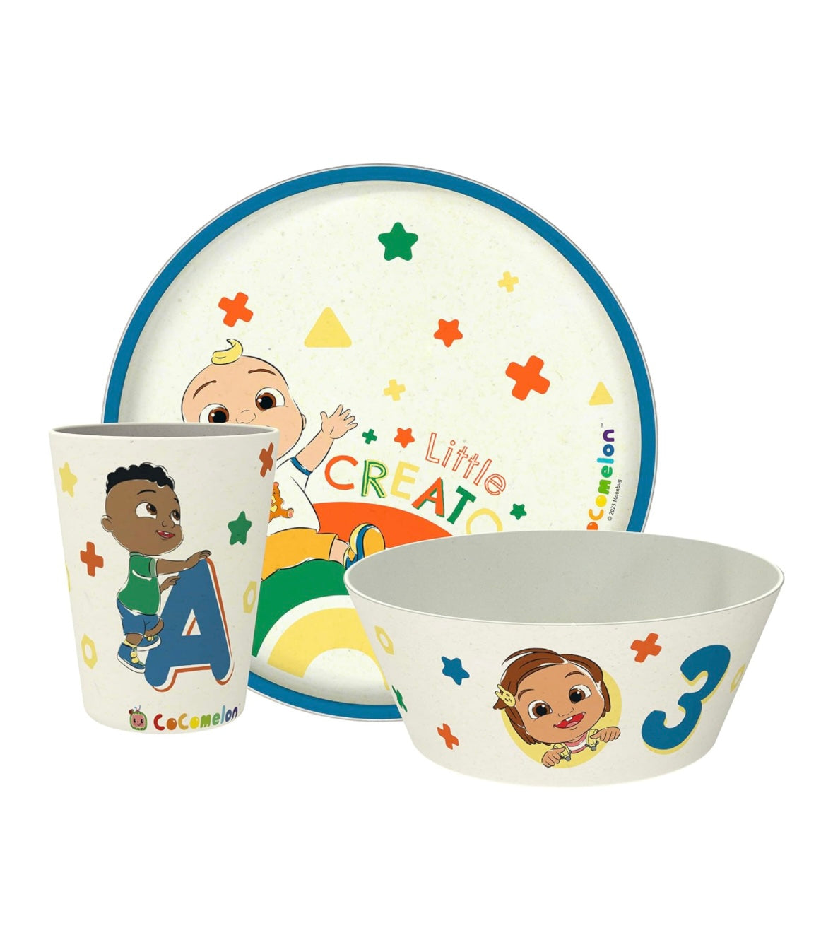 Zak Designs Kids Dinnerware - Cocomelon