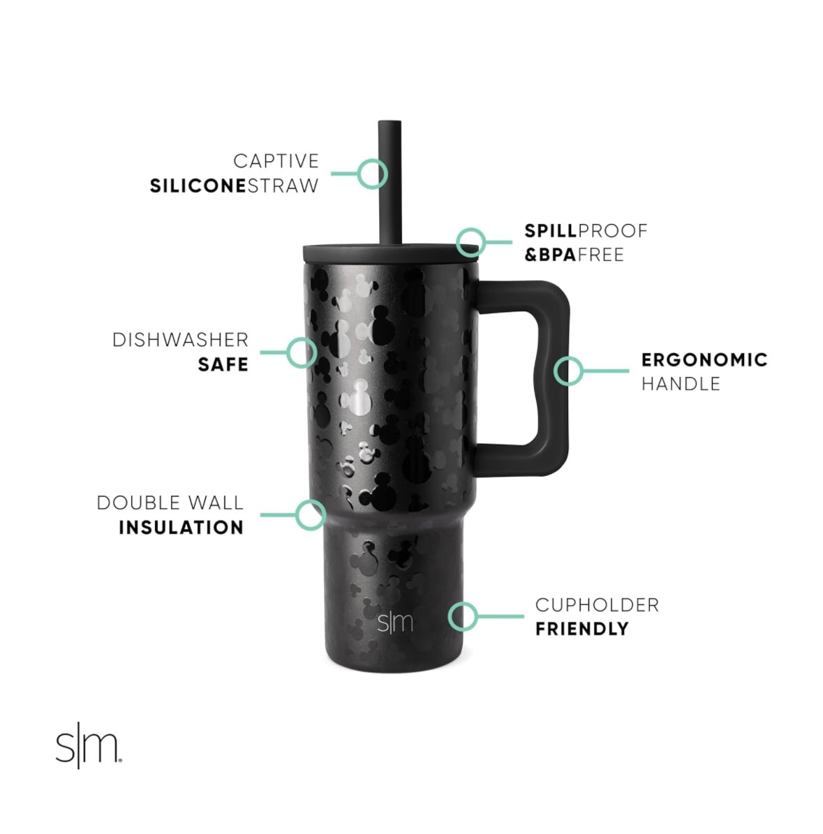 Simple Modern Tumbler - Iconic Mickey