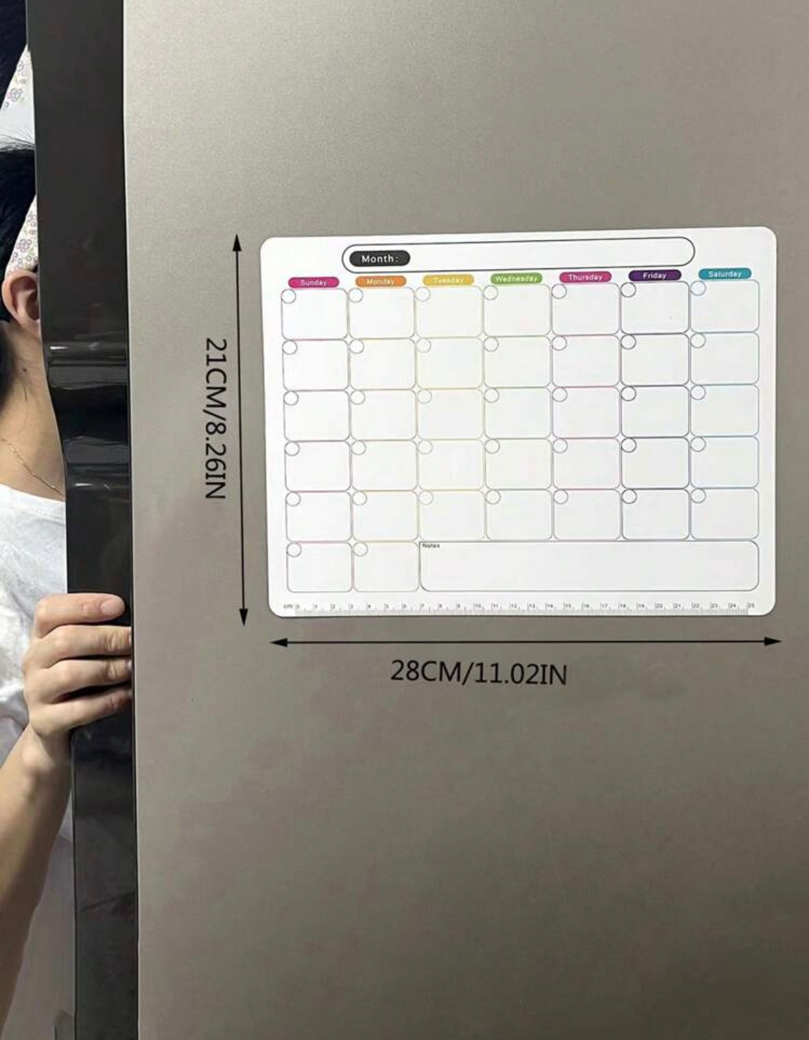 Magnetic Monthly Planner