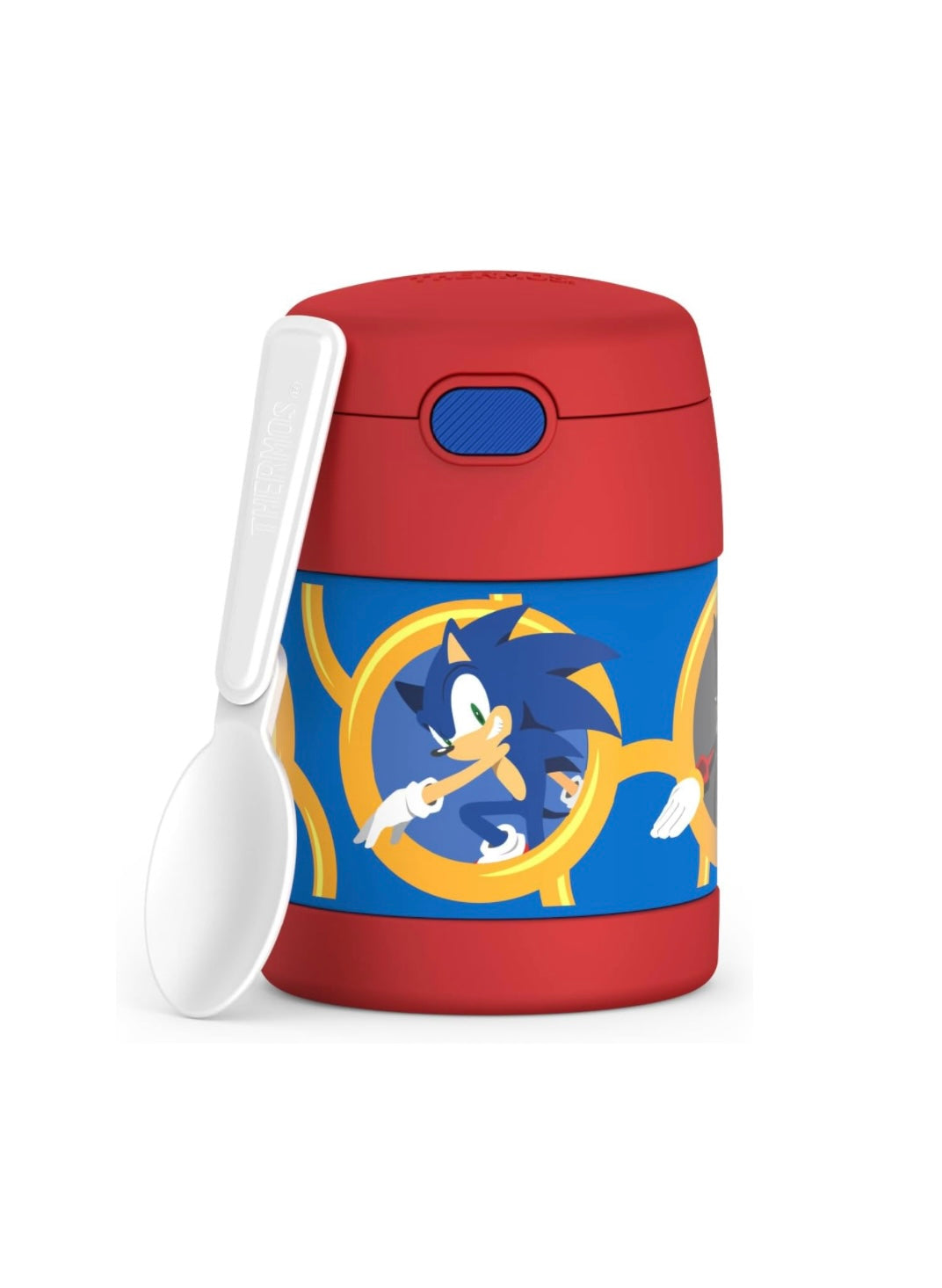 Thermos Food Jar with Spoon - Sonic The Hedgehog