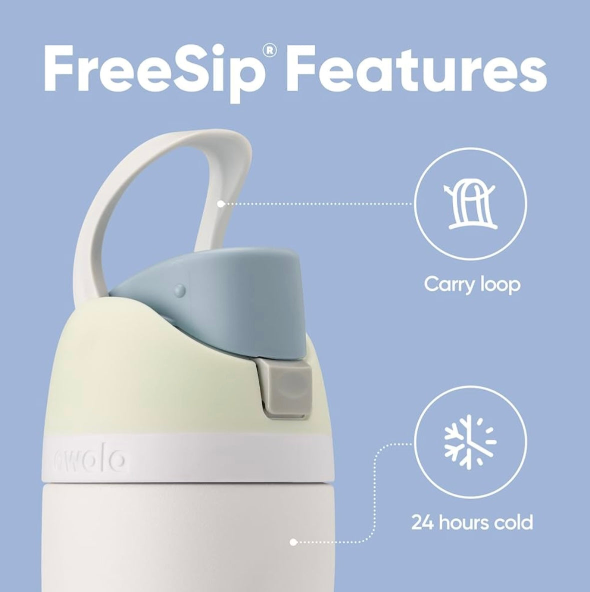 Owala FreeSip Bottle - Iced Breeze