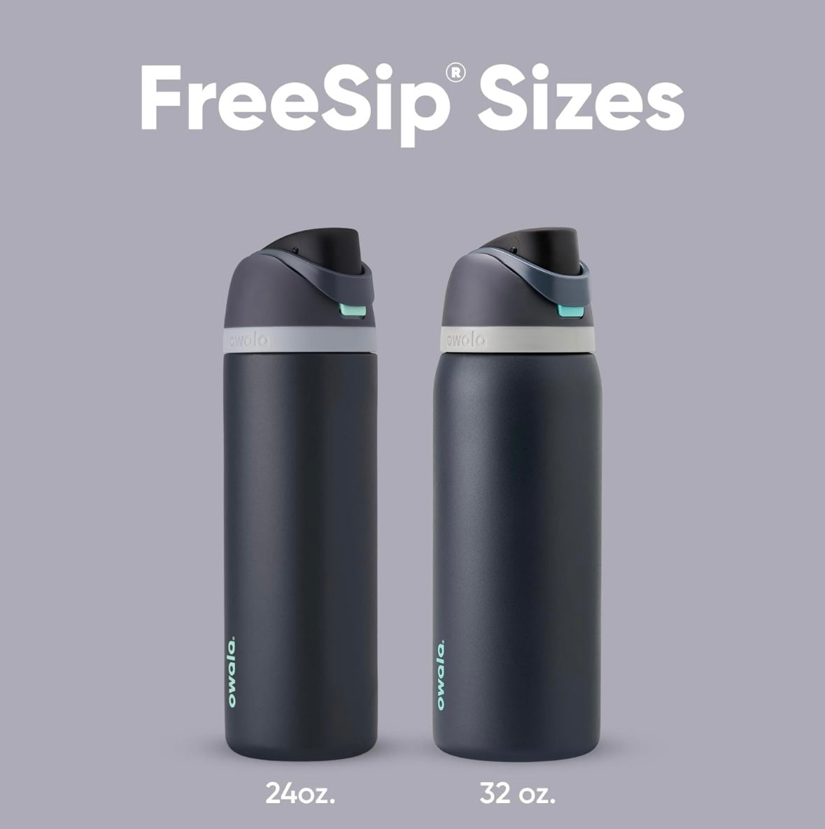 Owala FreeSip Bottle - Foggy Tide
