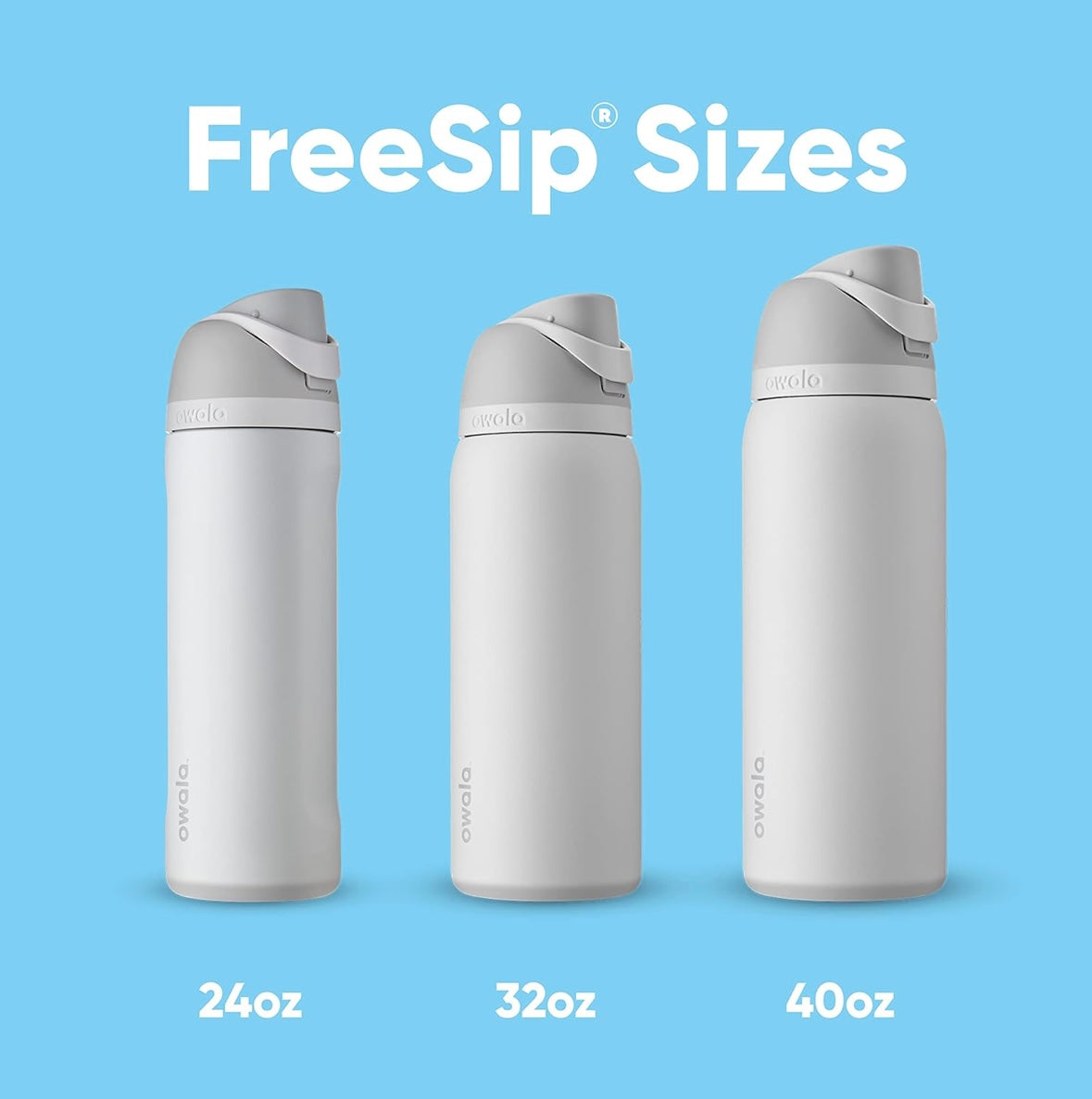 Owala FreeSip Bottle - Shy Marshmallow