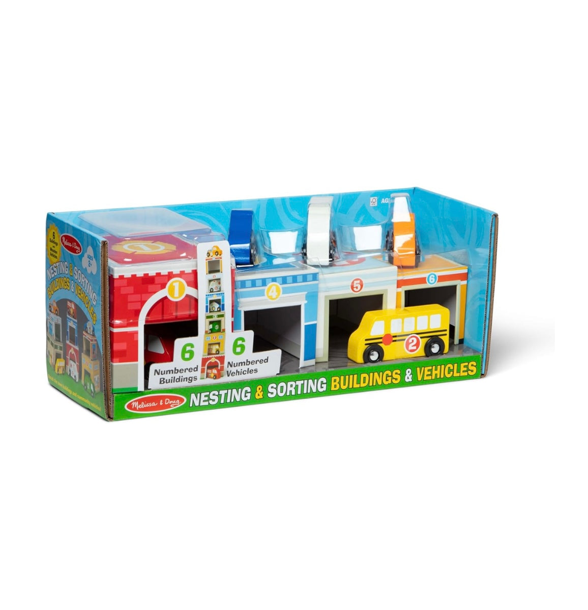 Melissa & Doug - Nesting and Sorting Blocks (6 Jobs)