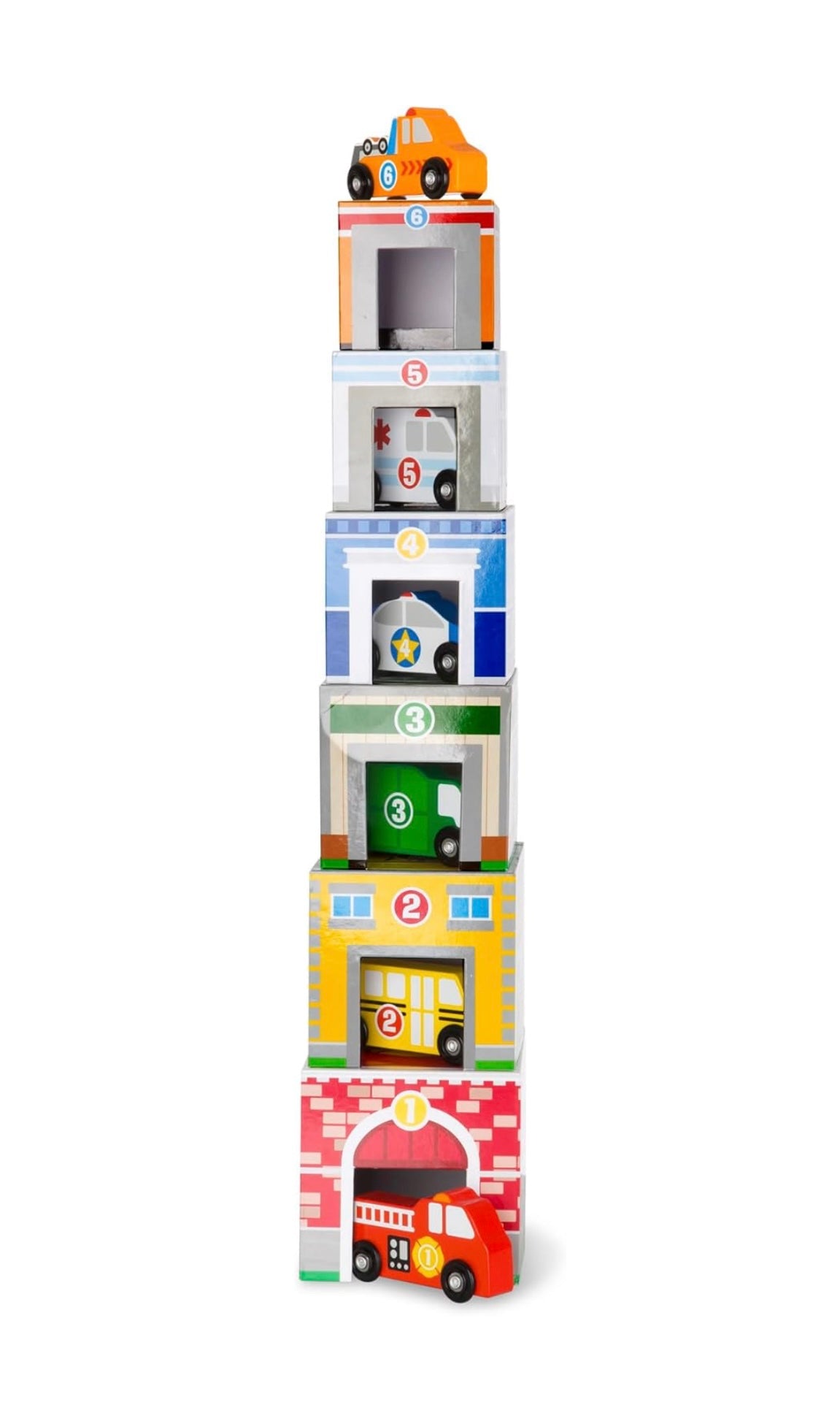 Melissa & Doug - Nesting and Sorting Blocks (6 Jobs)