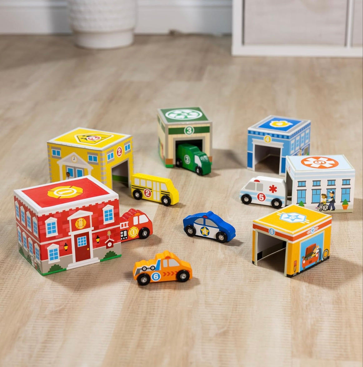 Melissa & Doug - Nesting and Sorting Blocks (6 Jobs)