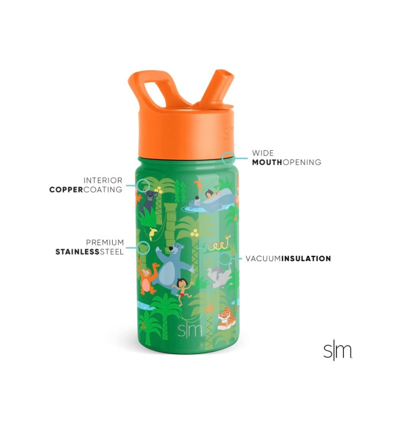 Simple Modern Water Bottle - Jungle