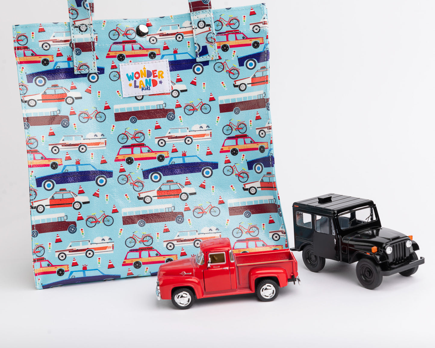 Kids Wonderland - Vintage Cars Tote Bag
