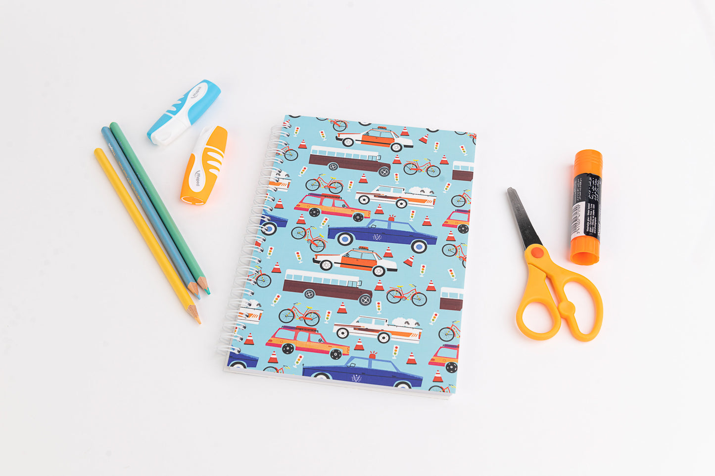Kids Wonderland - Vintage Cars A5 Notebook