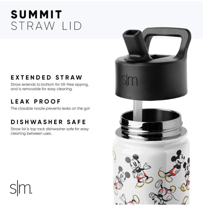 Simple Modern Water Bottle - Princess Rainbows