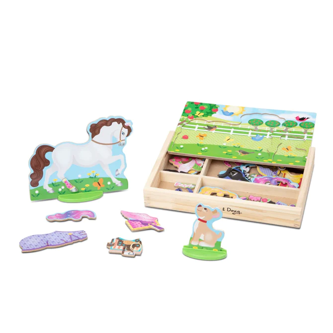 Melissa & Doug - Show Horse Magnetic Dress-Up Play Set