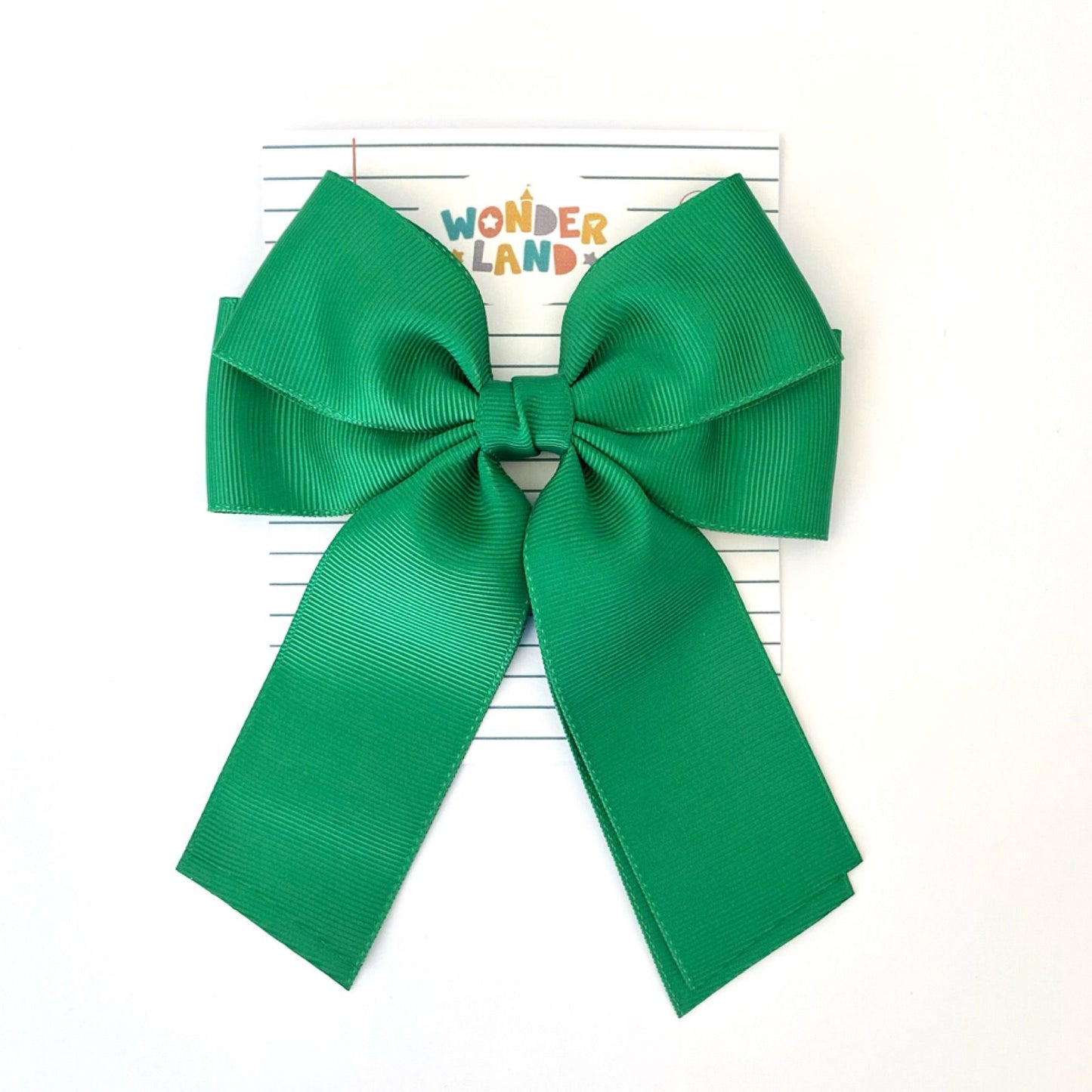 Back To School 2023 - Green Ribbon Clip