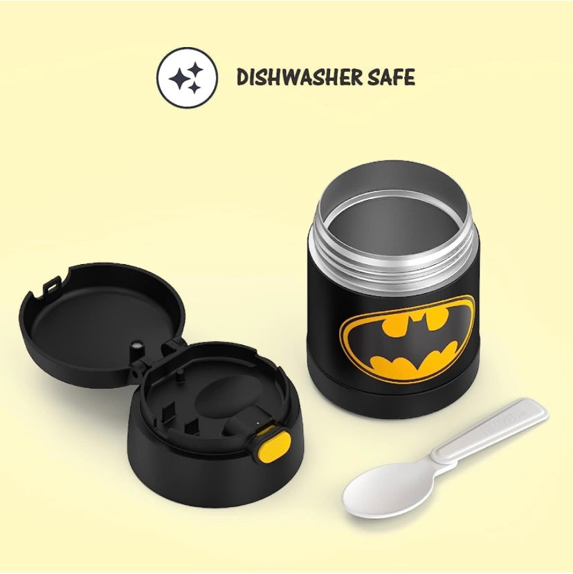 Thermos Food Jar with Spoon - Batman
