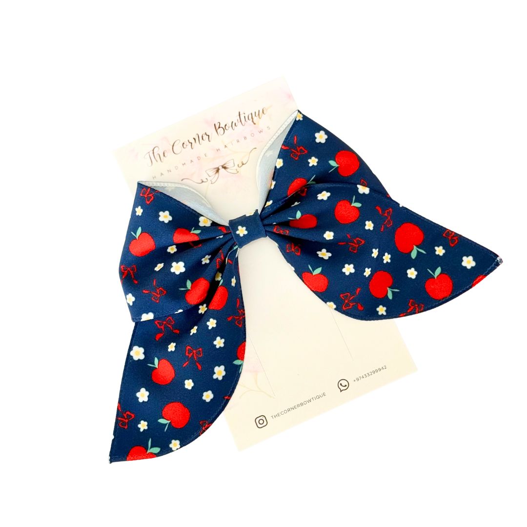 Apple Blossom Bow
