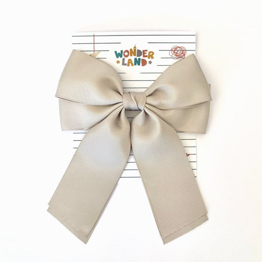 Back To School 2023 - Grey Ribbon Clip