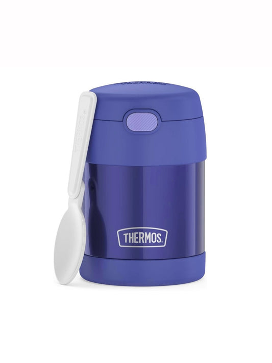 Thermos Food Jar with Spoon - Purple