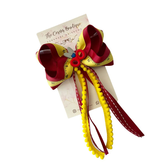 Measuring Magic Bow - Maroon