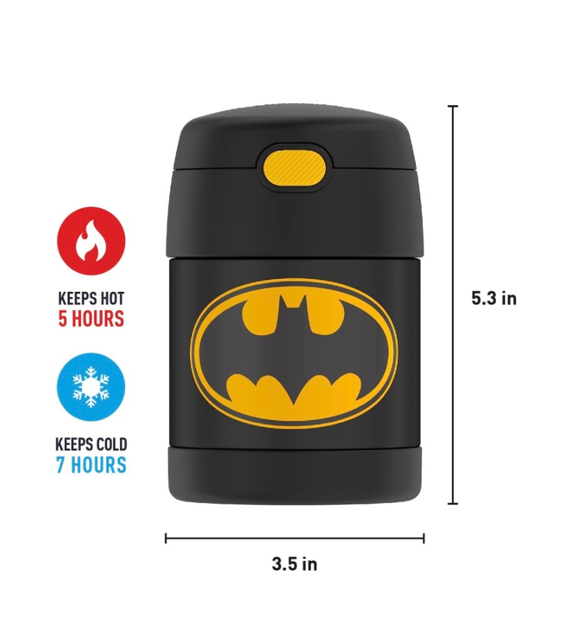 Thermos Food Jar with Spoon - Batman