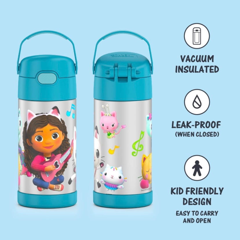 Thermos Water Bottle - Gabby’s Dollhouse