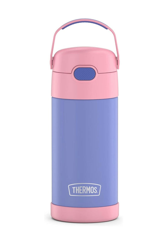 Thermos Water Bottle - Purple/Pink