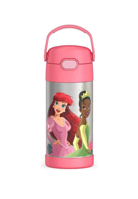 Thermos Water Bottle - Princess (Pink)