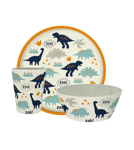 Zak Designs Kids Dinnerware - Zaksaurus