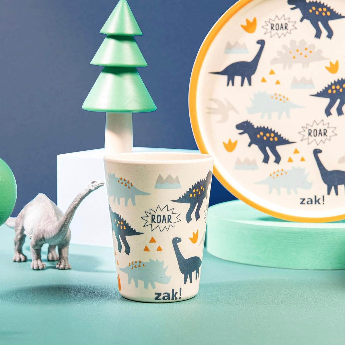 Zak Designs Kids Dinnerware - Zaksaurus