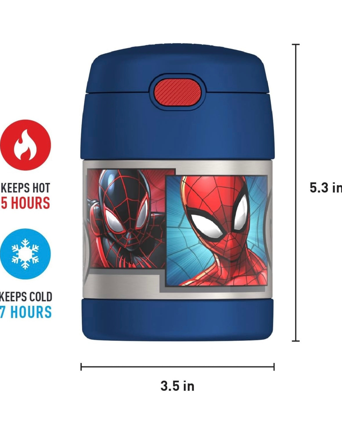 Thermos Food Jar with Spoon - Spider-Man