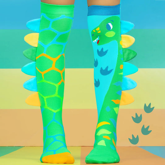 MADMIA - Green Dinosaur Socks