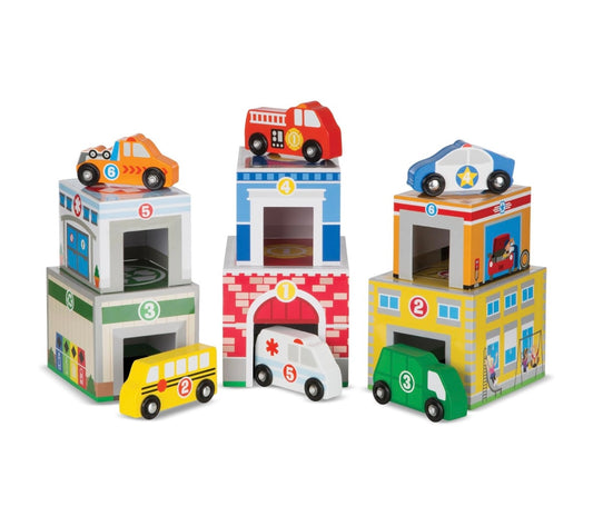 Melissa & Doug - Nesting and Sorting Blocks (6 Jobs)